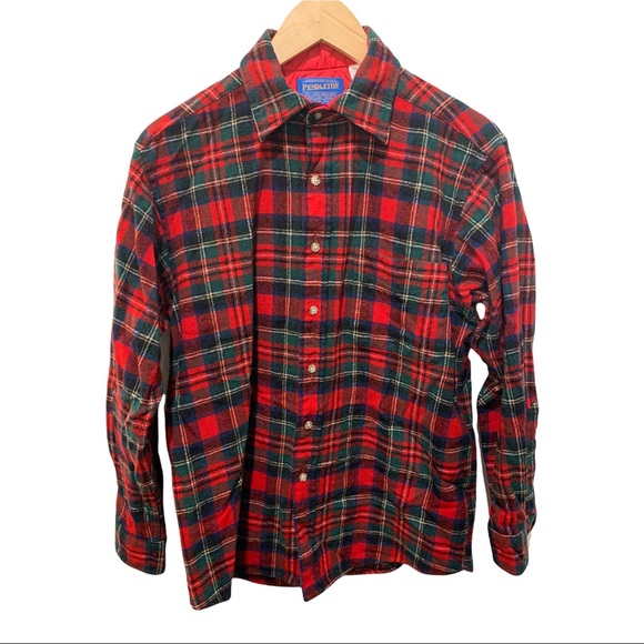 Pendleton Other - VINTAGE PENDLETON RED WOOL SHIRT